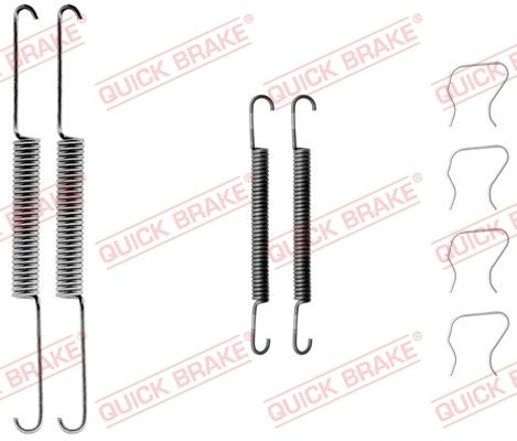 QUICK BRAKE Piederumu komplekts, Bremžu loki 105-0562